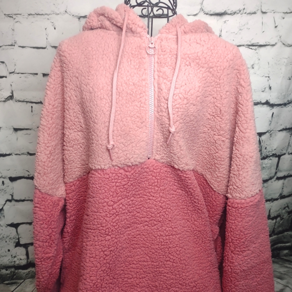 Victoria's Secret PINK Sherpa Hooded Pullover